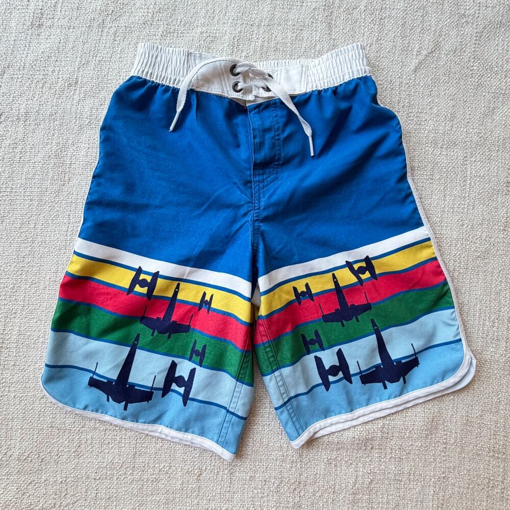 Hanna Andersson Star Wars Swim Trunks GUC 6/7
